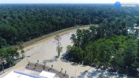 Aerial Drone Footage Of Kingwood Texas After Hurricane Harvey