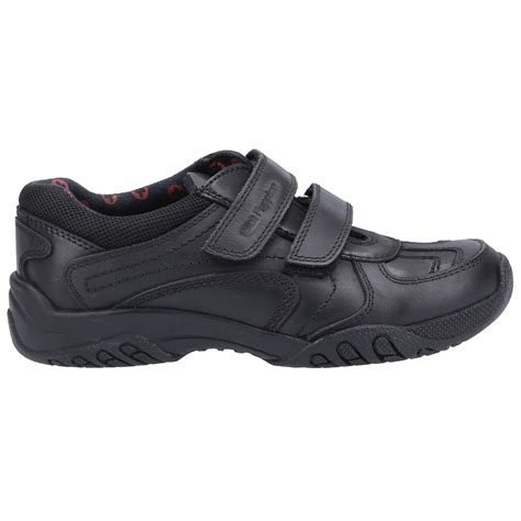 Hush Puppies Jezza 2 Junior School Shoe Black The Shoe Cabin