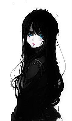 Anime Girl (Black Hair and Blue Eyes) by Fangirling-Geek on DeviantArt