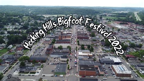 The Hocking Hills Bigfoot Festival In Logan Ohio August 5 6 2022 Drone