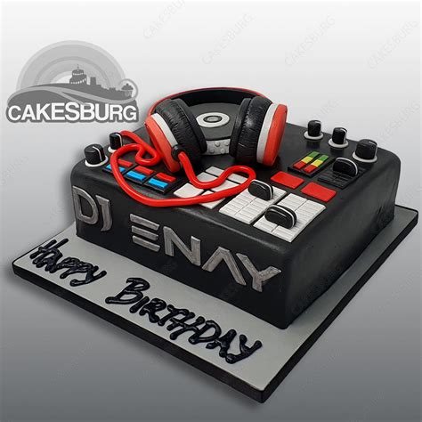 Dj Birthday Cake