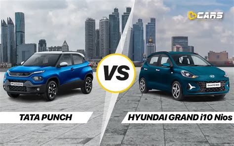 Tata Punch Vs Hyundai Grand I Nios Comparison Price Specs Dimensions