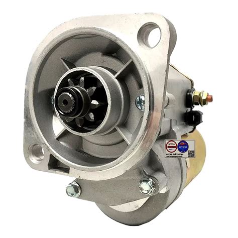 Motor De Partida Empilhadeira Hyster Xm Isuzu Tale Gdp V Auto Pe As