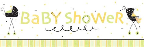 Baby Shower Banner Clipart throughout Baby Shower Banner Template ...