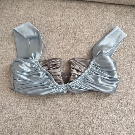 Divino Seas Swim Divino Seas Eclat Pastel Blue Silver Plate Bikini