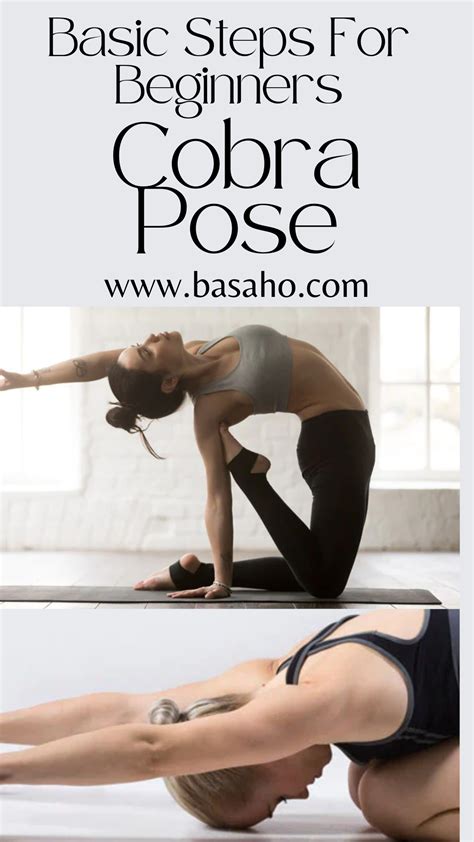 How to Do Cobra Pose: Basic steps for beginners - Basaho - Medium