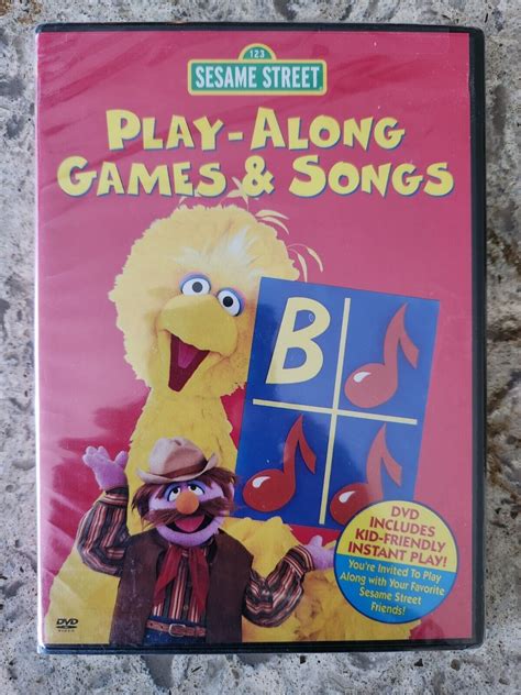 Sesame Street Play Along Games And Songs Dvd