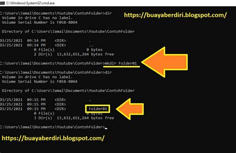 Cara Buat Directory Di Cmd