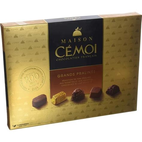 Boîte assortiment de chocolat maison Grands Pralinés 400 g 409