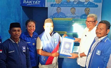 Ambil Formulir Balon Bupati Di PAN Malra MTH Ini Untuk Kelima Kalinya