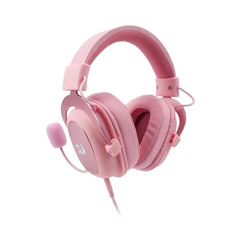 Redragon H Zeus Pc Wired Gaming Headset Pink