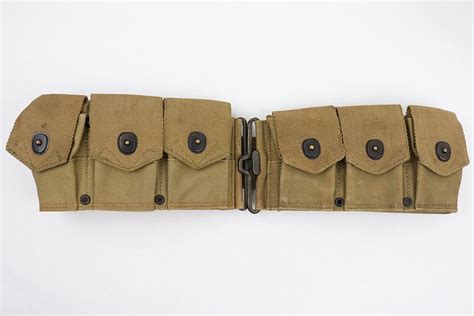 Ww1 M1917 Canvas Ammo Belt 1918 Legacy Collectibles