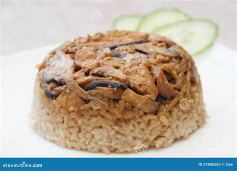 Nasi Tim Ayam Jamur Stock Photos - Image: 27886563