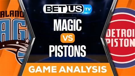 Orlando Magic Vs Detroit Pistons Momios Y Predicciones Momios