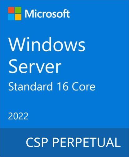 Операційна система Microsoft Windows Server 2022 Standard 16 Core