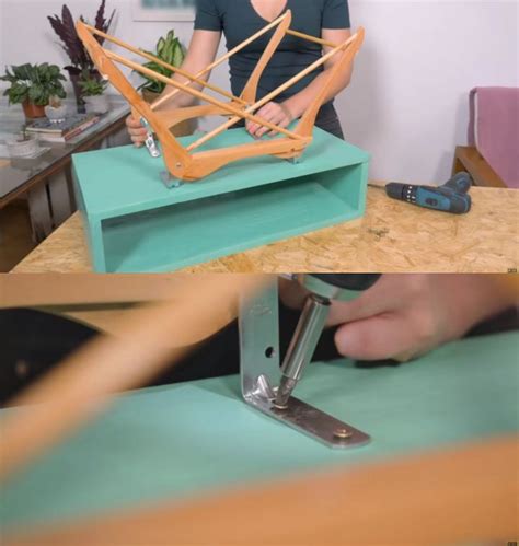 Como Fazer Uma Mesa Usando Cabides Passo A Passo De Um DIY Super