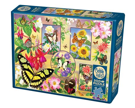 Butterfly Magic Jigsaw Puzzle With Poster 500 Pieces