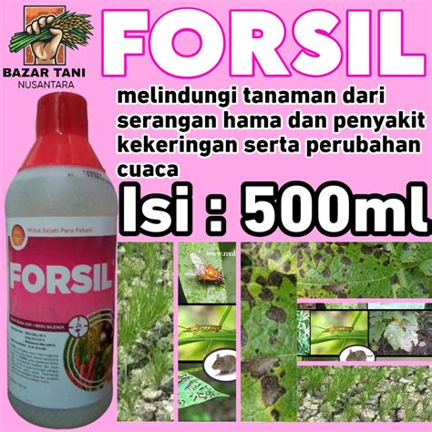 Jual Silika Cair Forsil Pupuk Nutrisi Silika Silica Penguat Tanaman Dan