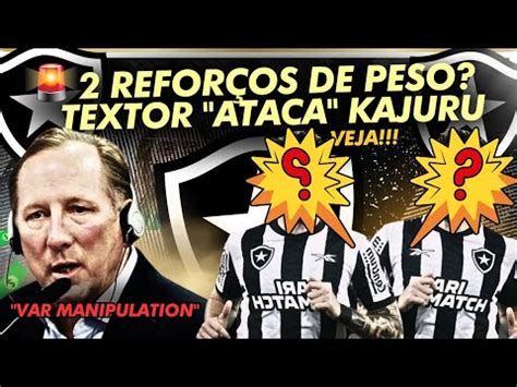 JOHN TEXTOR BUSCA 2 REFORÇOS DE PESO PRA LIBERTADORES TEXTOR ATACA