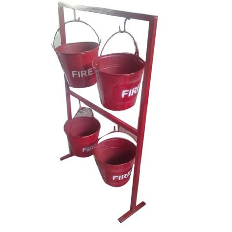 Kg Mild Steel Fire Bucket Stand At Rs Piece Fire Bucket Stand