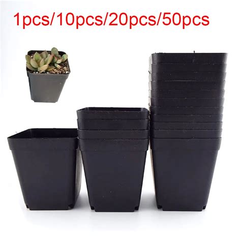 Pot De Fleurs En Plastique X X Cm Petits Pots Carr S Cr Atifs Pour