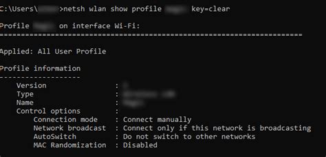 Netsh Wlan Show Profile How To View Your Wi Fi Password In Windows 10 8 8 1 Latest Tech Info