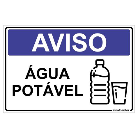 Placa Aviso Gua Pot Vel