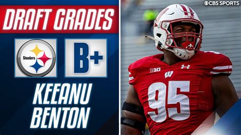 Steelers Select Wisconsin Dt Keeanu Benton With The 49th Pick Cbs