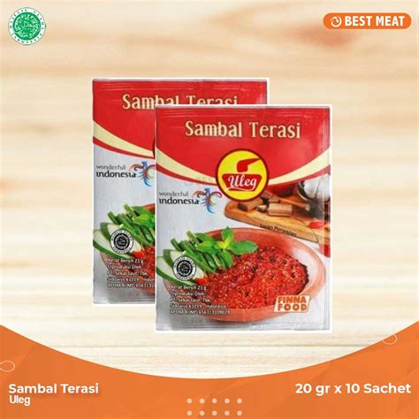 Sambal Terasi ABC Pack Isi 10 Sachet 60 OFF