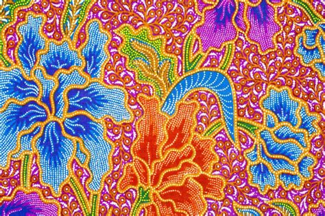 Batik Design Stock Photo Image 16843760