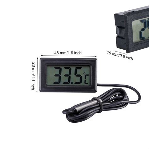 Mini Digital Lcd Thermometer Hygrometer Temperature Humidity Meter