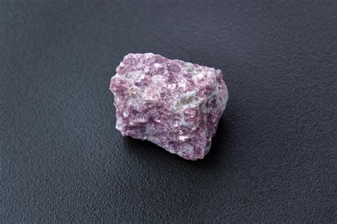 Premium Photo Mineral Stone Lepidolite Macro Shooting Of Natural