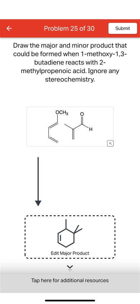 Problem Of Draw The Major And Minor Product Chegg