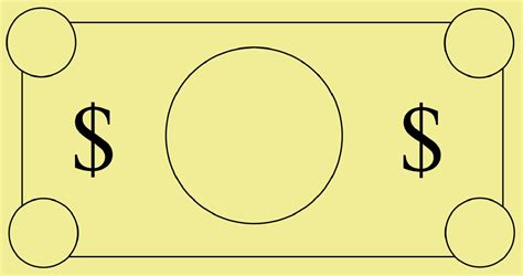 Blank Printable Play Money Template