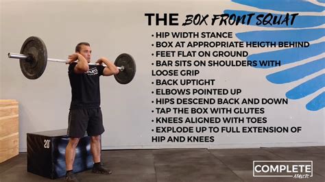 How To Box Front Squat Youtube