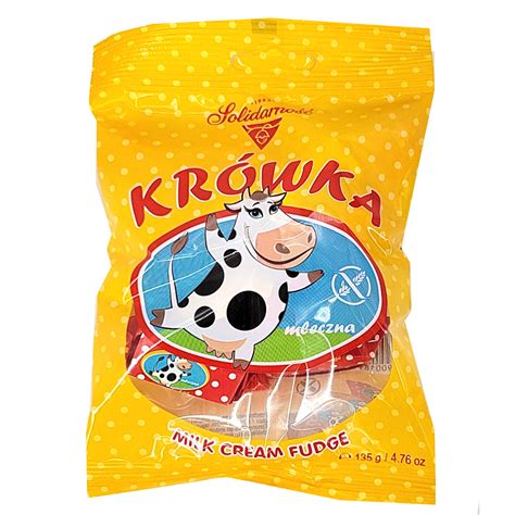 Конфеты Помадные Молочная Коровка, Krowka, Solidarnosc, 135 г/ 0,3 ...