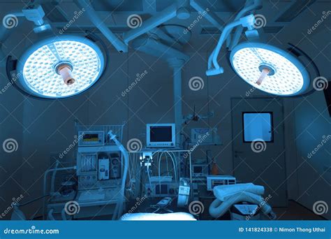 Equipment and Medical Devices in Modern Operating Room Stock Photo - Image of device, operating ...