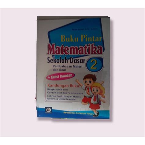 Jual Buku Pintar Matematika Sd Kelas 2 Shopee Indonesia