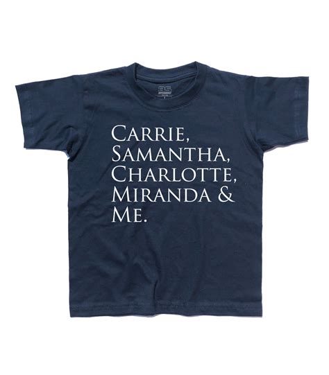 Sex And The City T Shirt Bambino Carrie E Stylershop