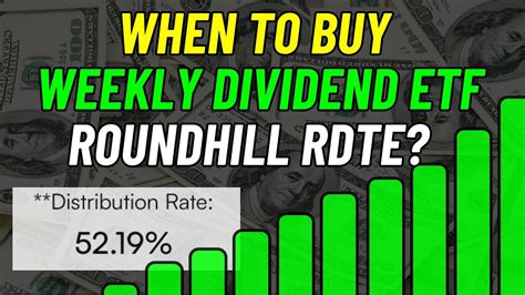 Retire With Rdte Roundhill S New Weekly Dividend Etf Time To Buy