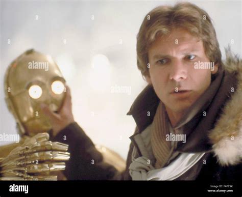 Anthony Daniels Harrison Ford Star Wars L Empire Contre Attaque