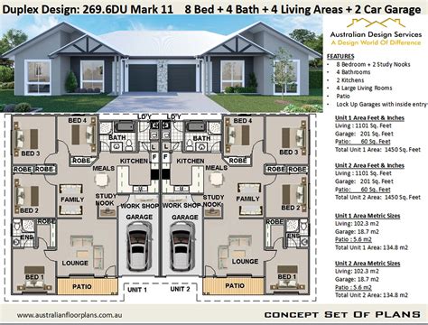 Barndominium Duplex Plans