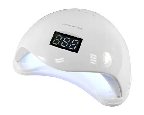 LAMPA DO PAZNOKCI UV LED DO HYBRYD I ŻELI MANICURE SOLE5 48W 7955383738