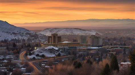 Downtown Salt Lake City At Sunrise Backgrounds | JPG Free Download ...