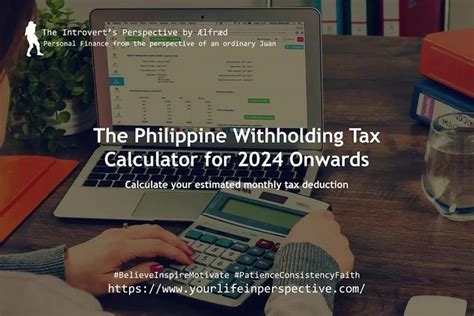 Philippine Withholding Tax Calculator for 2024【2024】