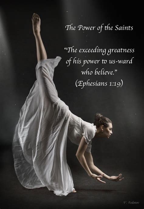 The Power Of The Saints “the Exceeding Greatness Of His Power To Us