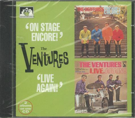 The Ventures – On Stage Encore!/Live Again! – CD (Album, Compilation ...