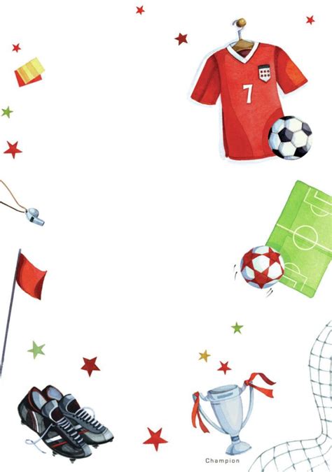 Cards, Football birthday party invitations, Soccer birthday invitation