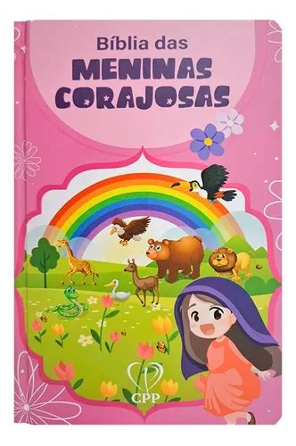 B Blia Das Meninas Corajosas Capa Dura Rosa Mercadolivre