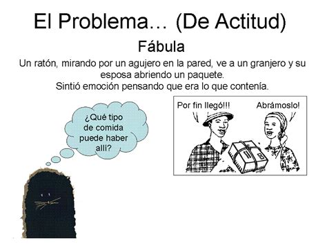 La Ratonera Un Problema De Actitud Ppt